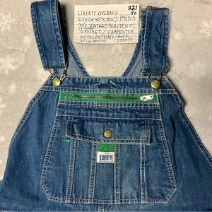 Vintage Liberty Overalls